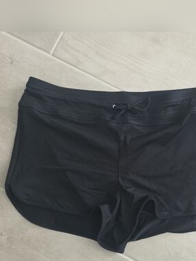 Athleta Black Swim Shorts Medium